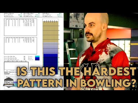Amateur bowler vs. Us open oil pattern #2 | 37' flat | ten pin life