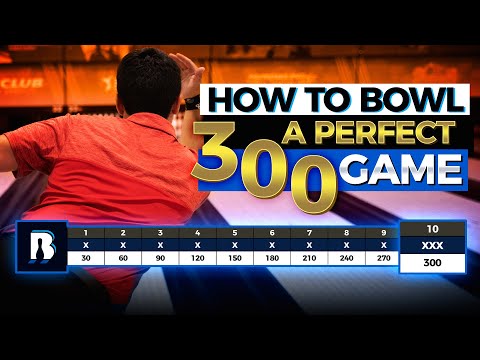 How to bowl a perfect 300 game. A pro bowling tip to perform your best!