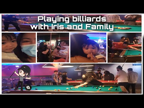 Fun games with @irisandfamily2984 | billiards | round1@sunvalleymall | concord, california