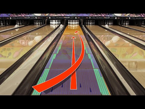 How to bowl better: hooking a bowling ball vs bowling straight
