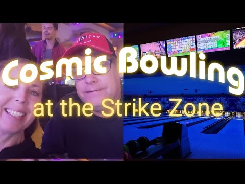 Cosmic bowling at the strike zone - sunset station casino in henderson, nv
