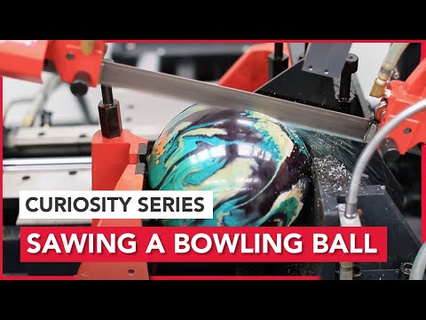 Curiosity episode #1; sawing a bowling ball in half