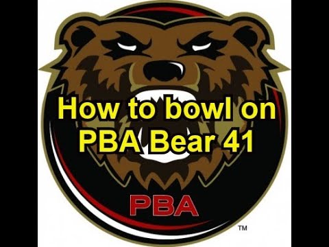 How to bowl on pba bear 41