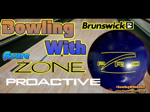 Bowling with zone pro active 1998 azure particle #bowlingwithrelics 16lb ball review vic amann