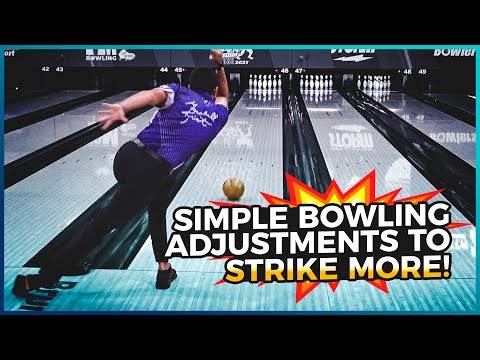 Simple bowling adjustments to strike more!