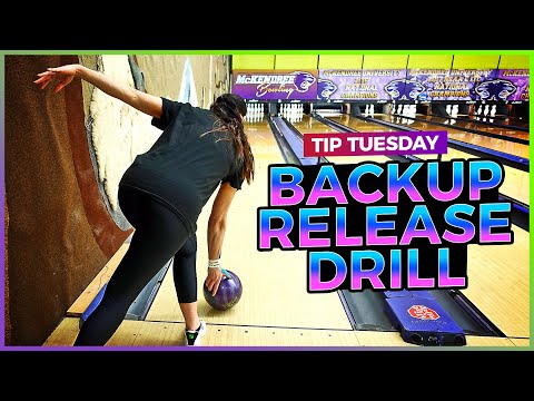 Backup release drill. Help develop your feel while bowling!