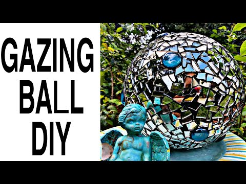 Gazing ball diy epic garden decor&amp;landscaping ideas