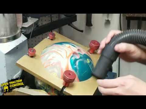 How to drill a bowling ball | walking through the steps of drilling a bowling ball with switchgrip