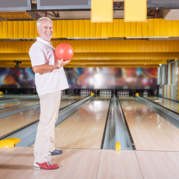 Senior bowling tips