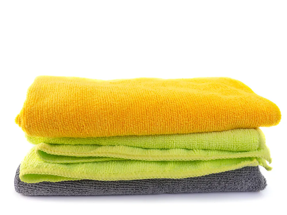 Bowling balls should be cleaned regularly with microfiber towels.
