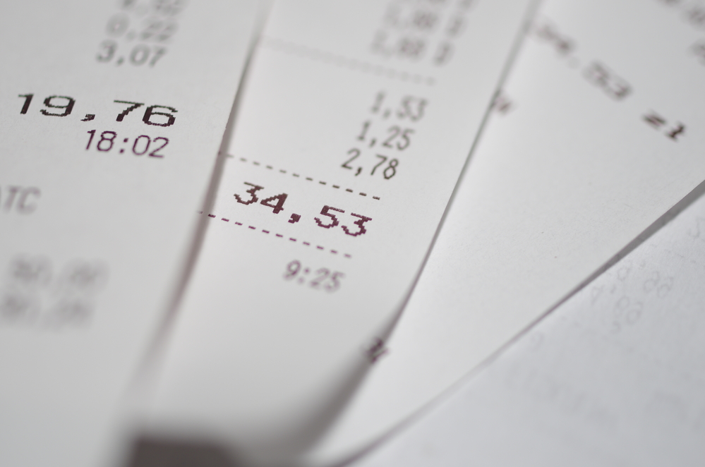 This image is of a payment receipt. As it relates to how much does bowling cost, the image receipt indicates payment.