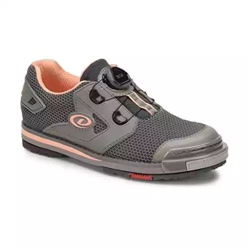 Dexter women's sst 8 power frame bowling shoes - grey/peach
