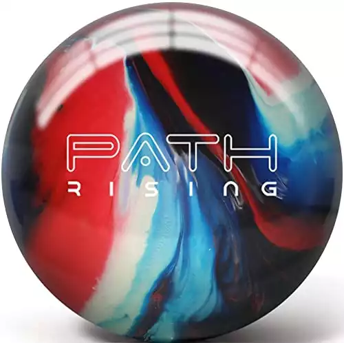 Pyramid path rising bowling ball