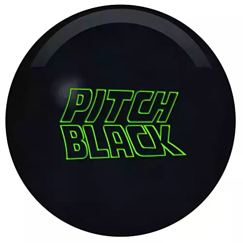 Storm pitch black solid urethane bowling ball