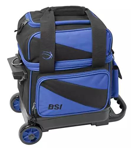 Bsi single ball roller bowling bag