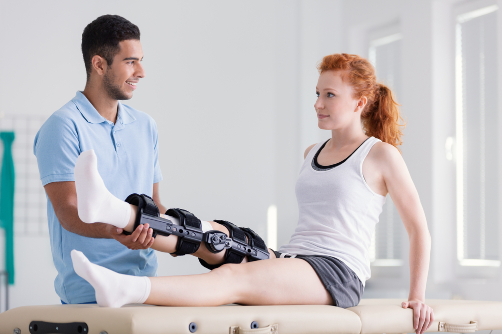 A woman that likes to exercise regularly caused more damage to her acl, extending the recovery time frame.