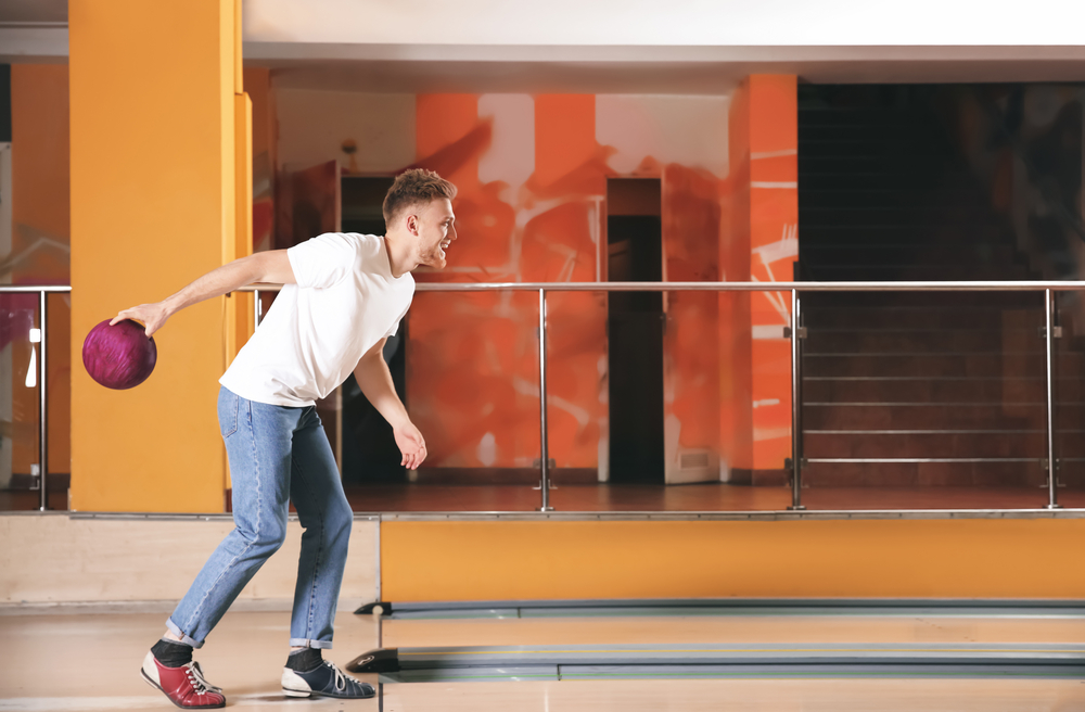 A young major league baseball pitcher is concerned about a serious injury while bowling after throwing nine innings.