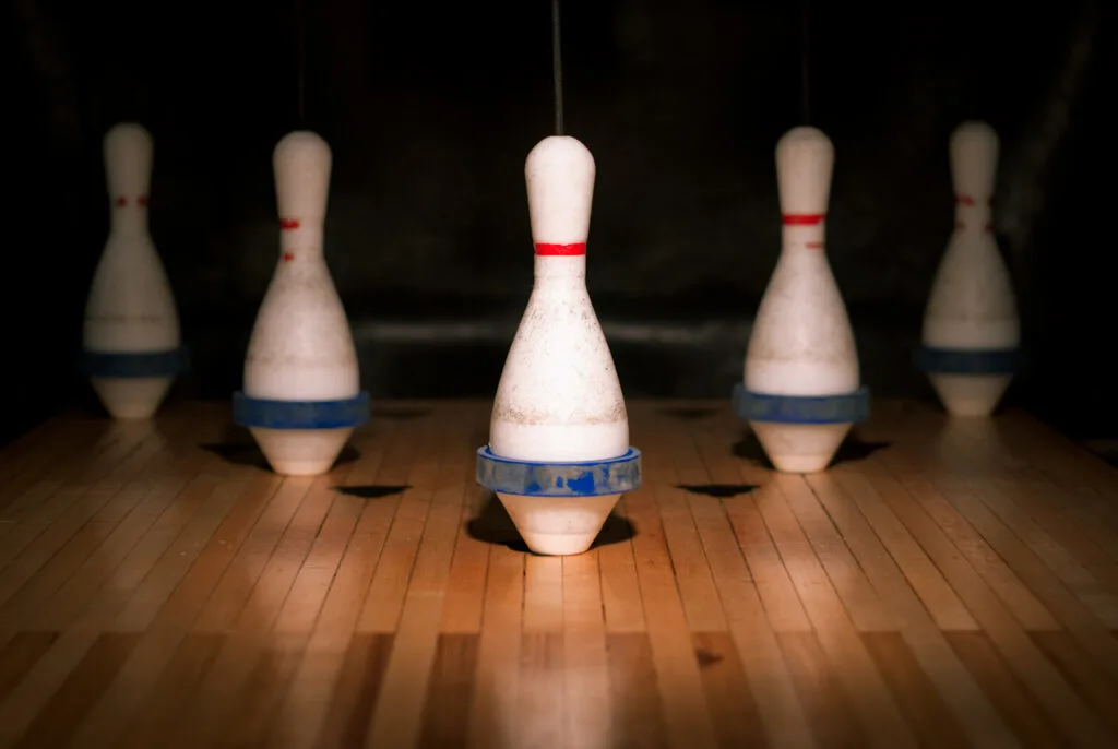 Bowling Pin Setup Numbering Board Placement And Pocket Finding