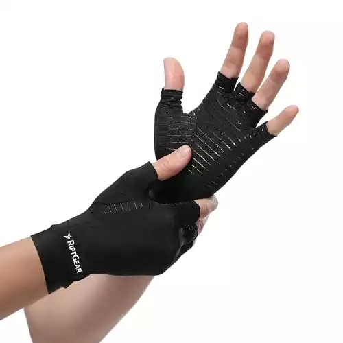 Riptgear compression gloves for women and men for arthritis