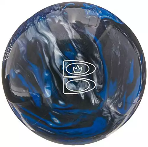 Brunswick tzone indigo swirl bowling ball (plastic)
