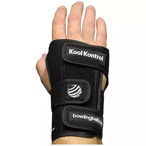 Kool kontrol bowling wrist positioner