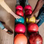 Typically house bowling balls are symmetrical