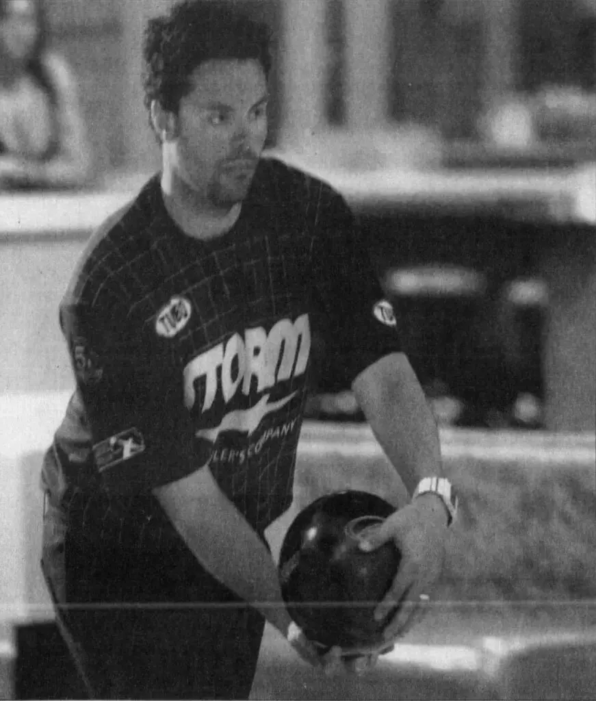 Jason belmonte black and white image is an international bowler and has won titles in many places in the world