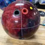 Ball bowling refitting and finding the positive axis point