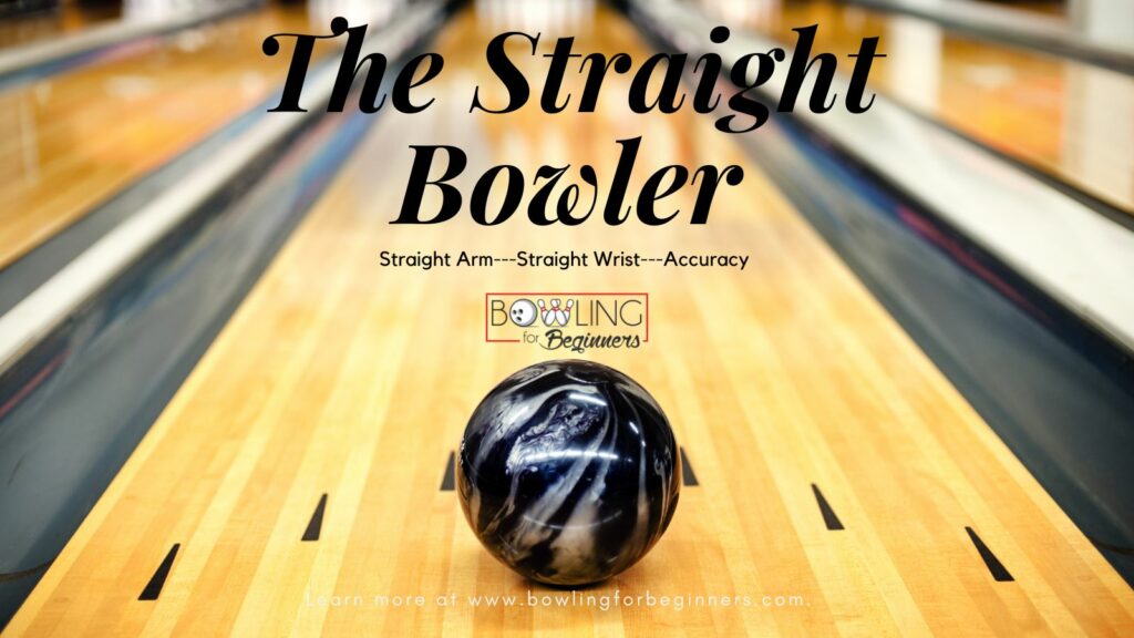 With the bowling ball in the bowler's dominant hand, they should practice releasing the ball forward for a straight shot.
