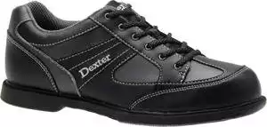 Dexter pro am ii bowling shoes, black/grey alloy, 8. 5