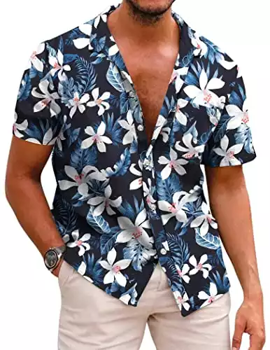 Hawaiian bowling shirt