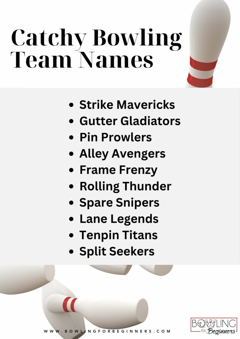 650 Fresh Bowling Team Names The Ultimate Guide
