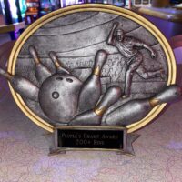 bowling trophy for bowling awards ideas