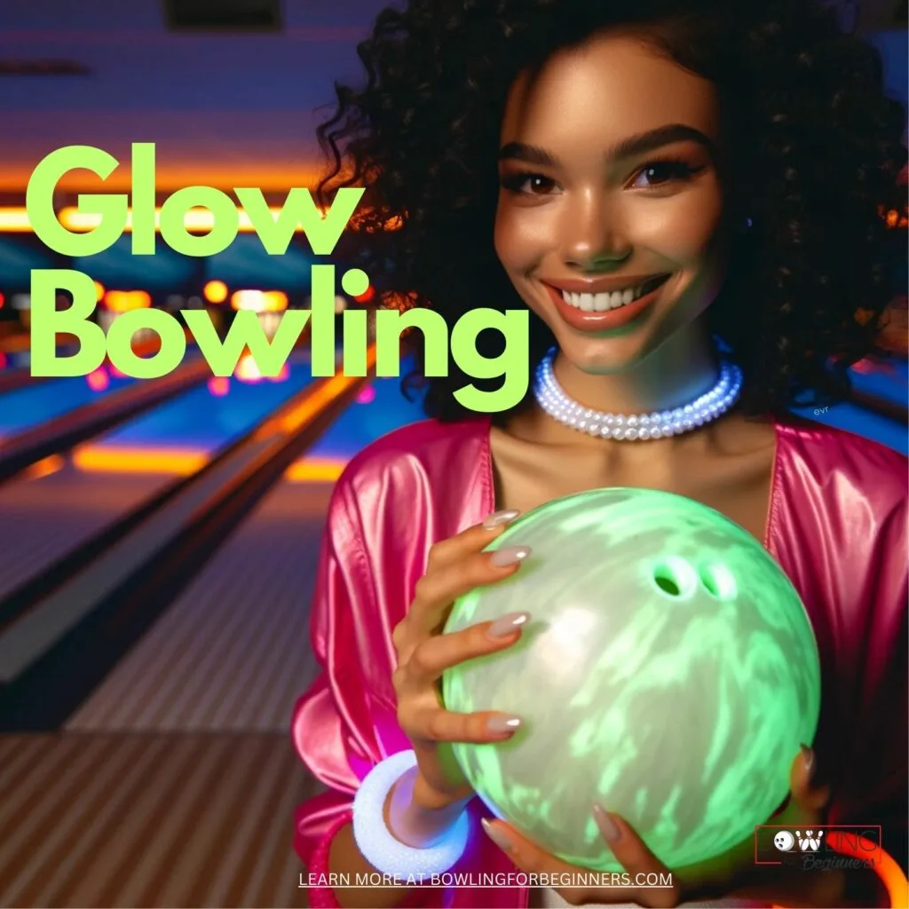 Glow bowling neon